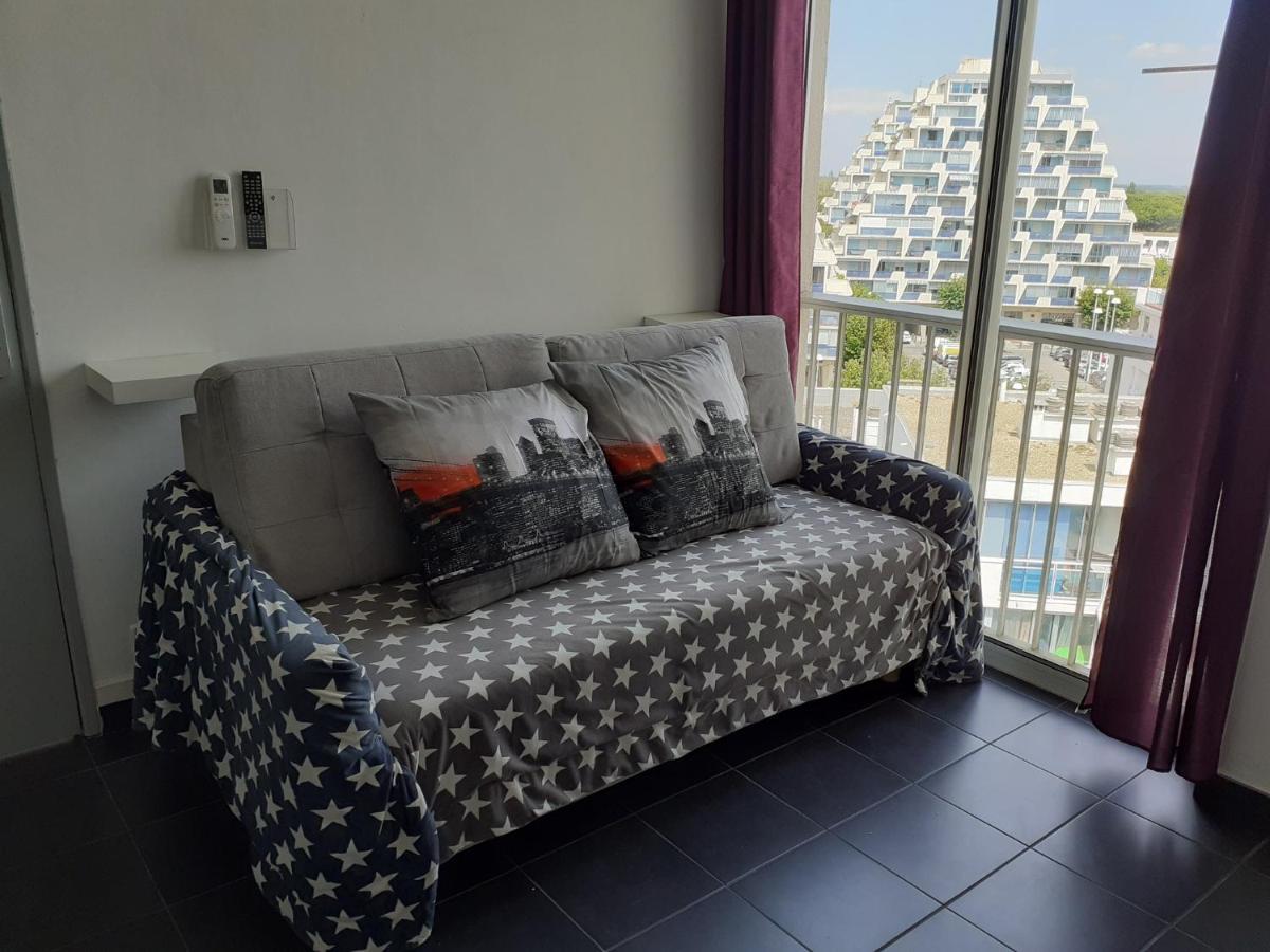 Grand Studio Avec Vue Mer A La Grande Motte - Clim Wifi Dış mekan fotoğraf